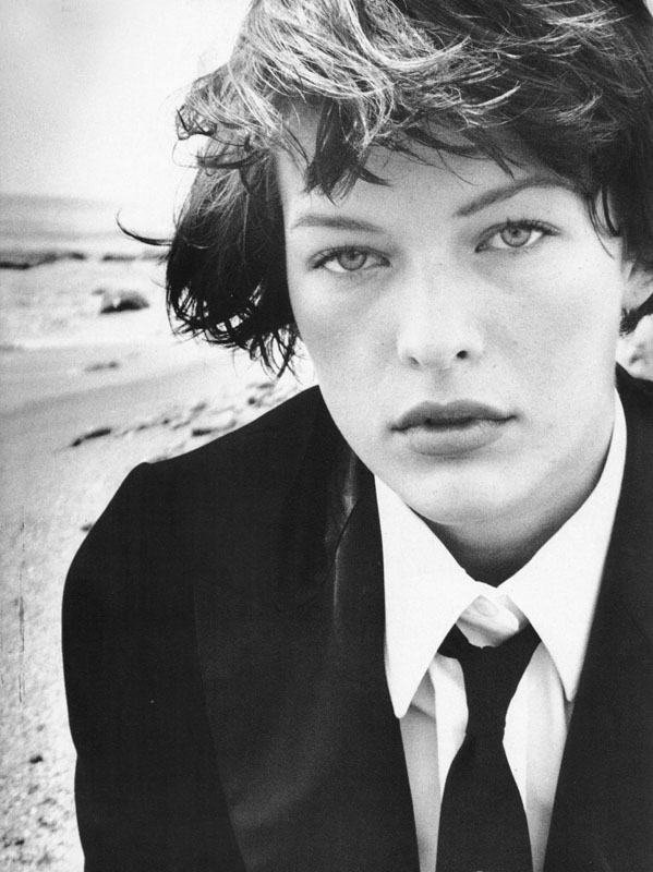 Milla Jovovich by Bob Richardson