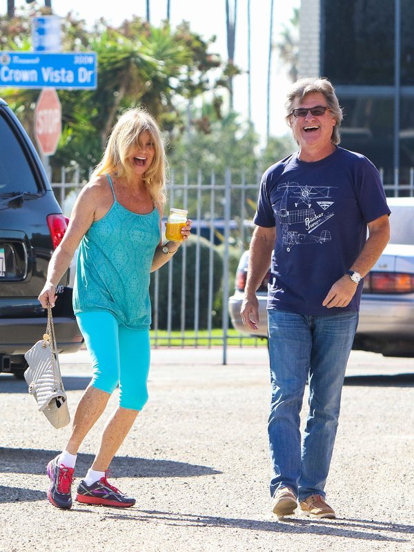   . Kurt Russell and Goldie Hawn