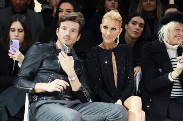 Селин Дион и её спутник шокировали публику на парижской Неделе моды