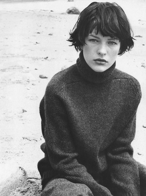 Milla Jovovich by Bob Richardson